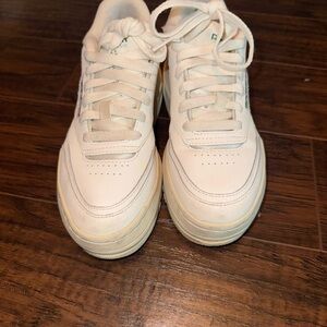 Classic White Reebok Sneakers